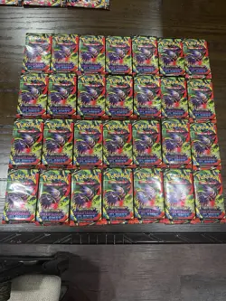 Pokemon Phantasmal Flames Booster Packs Lot of 28 English Mega Evolution - Image 1