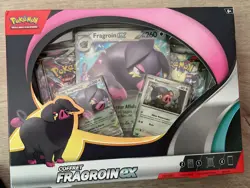 COFFRET CARTE POKEMON NEUF SCELLE FRAGROIN B EX 260 PV 4 BOOSTERS - Image 1