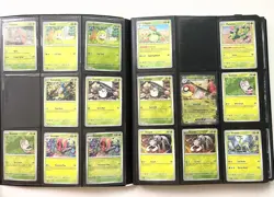 Pokemon TCG Journey Together Near Complete Master Set Illustration Rares Binder - Image 2