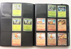 Pokemon TCG Journey Together Near Complete Master Set Illustration Rares Binder - Image 3