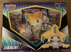 COFFRET CARTE POKEMON NEUF SCELLE JIRACHI EX 180 PV 4 BOOSTERS - Image 1