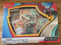 COFFRET CARTE POKEMON NEUF SCELLE RUGIT-LUNE RUGIT LUNE EX 220 PV 4 BOOSTERS - Image 1