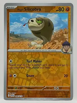 Hop's Silicobra #86/159 Journey Together 2025 Reverse Holo Pokemon TCG - Image 1