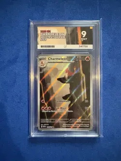 Pokemon TCG Charmeleon IR 169/165 151 English ACE Grading 9 mint - Image 1