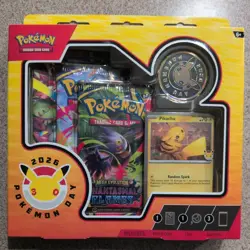 Pokemon Day Collection 2026 Factory Sealed Box 3 Packs PIKACHU PROMO - Image 1