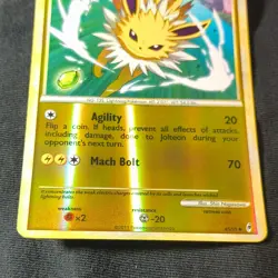 Pokemon Jolteon 45/95 Call of Legends Reverse Holo LP - Agility - Image 2