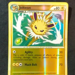 Pokemon Jolteon 45/95 Call of Legends Reverse Holo LP - Agility - Image 4