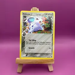 Pokemon Card - Nidoran F Dragon Frontiers 56/101 Common Reverse Holo Stamped - Image 1
