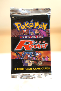 Pokemon Team Rocket Unlimited Booster Pack Factory Sealed WOTC 2000 Vintage TCG - Image 1