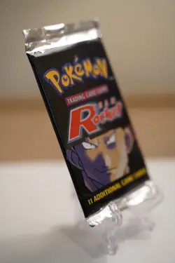 Pokemon Team Rocket Unlimited Booster Pack Factory Sealed WOTC 2000 Vintage TCG - Image 4