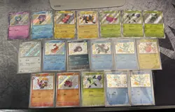 Pokemon Baby Shiny Bundle x18 English, Japanese, Chinese, Korean - Paldean Fates - Image 1