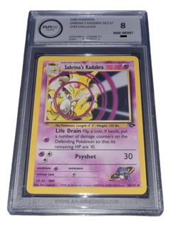 Pokemon - Sabrinas Kadabra - AA 8 - 2000 Gym Challenge - ENG - No PSA - Image 2