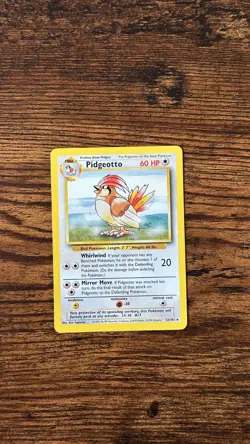 Pokemon Base Set Pidgeotto 22/102 Non-Holo Rare English - Image 1