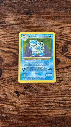 Pokemon Base Set Blastoise 2/102 1999 WOTC Holo Rare English - Image 1