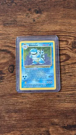 Pokemon Base Set Blastoise 2/102 1999 WOTC Holo Rare English - Image 3