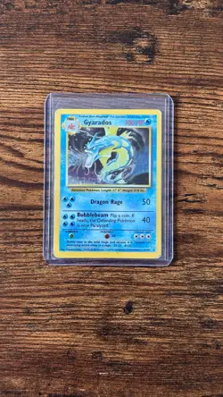 Pokemon Base Set Gyrados 6/102 1999 WOTC Holo Rare English Heavy Play - Image 3
