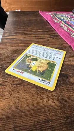 Pokemon Gameboy BlackStar Stamped Promo Meowth 10 1999 WOTC Holo English M/N-M - Image 5