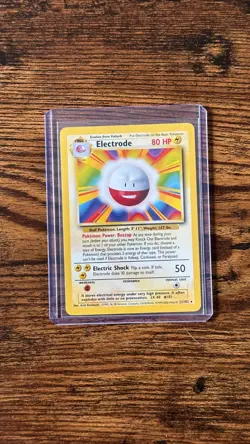 Pokemon Base Set Electrode 21/102 1999 WOTC Non-Holo Rare English - Image 3