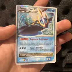 Empoleon LV.X 120/130 Diamond & Pearl Holo Rare Holo Pokemon Card 2007 LP - Image 1