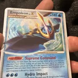 Empoleon LV.X 120/130 Diamond & Pearl Holo Rare Holo Pokemon Card 2007 LP - Image 2