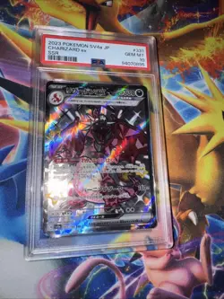 PSA 10 Charizard ex SSR 331/190 SV4a Shiny Treasure ex Pokemon Card Japanese - Image 3