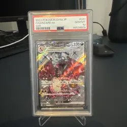 PSA 10 Charizard EX SSR 331/190 Japanese Shiny Treasure SV4a 2023 Pokemon Card - Image 1