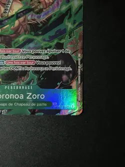 One Piece TCG - Roronoa Zoro - OP06-118 TR SEC - FRENCH - NM/MINT - Image 5