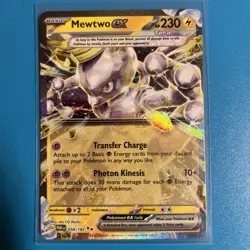 Mewtwo ex 058/182 - Paradox Rift - Pokemon TCG - Pack Fresh - Image 1