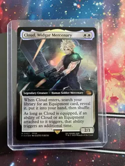 Cloud, Midgar Mercenary (Extended Art) Final Fantasy Foil - Image 1