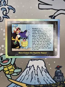 Pokemon TV Animation Series 2 EP12 Here Comes the Squirtle Squad Silver Foil - Image 2