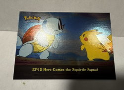 #EP12 Here Comes The Squirtle Squad foil Topps Pokemon TV Animation Series 2 - Image 1