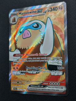 Mamoswine ex - 174/159 - SV09: Journey Together - Ultra Rare NM -Pokemon TCG - Image 3