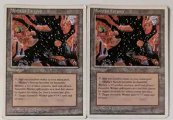 Mishra's Factory Set of 2 Cards 4th Edition 1995 Average Play Lands VG/F - Image 1