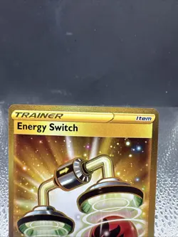 Pokemon TCG Energy Switch Silver Tempest Holo Card 212/195 Secret Rare - Image 3