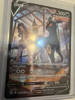 Pokemon TCG Umbreon V TG22/TG30 Ultra Rare Brilliant Stars NM Condition Card - Image 1