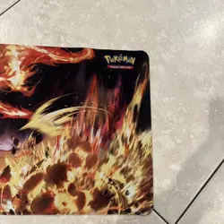 Pokemon Charizard Trading Card Game Play Mat TCG 22.25"x11.75" exc Free Shipping - Image 4
