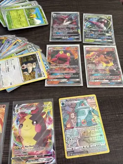 Pokemon Card Lot 202 Cards Total - Image 1