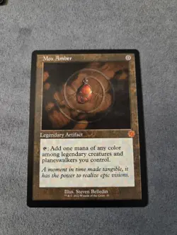 Wizards of the Coast Mox Amber 2022 Legendary Artifact Magic #35 - Image 1