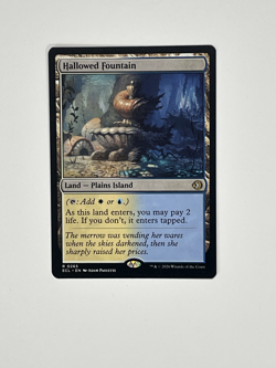 Hallowed Fountain Lorwyn Eclipsed Regular - White/Blue Land - NM - Image 1