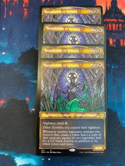 MTG Dominaria United Ratadrabik of Urborg Showcase x 4 - Image 1
