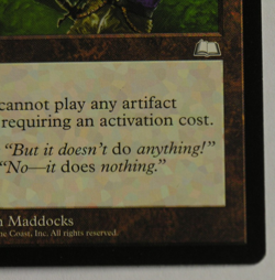 Null Rod - Weatherlight - MTG Magic the Gathering *NM* Never Played - Image 5
