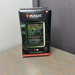 Magic the Gathering MTG Starter Commander Deck: Token Triumph New - Image 1