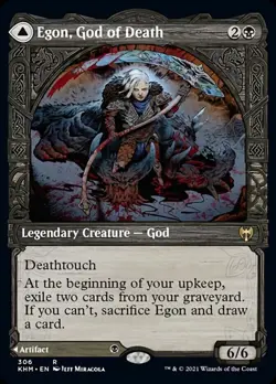 ​Egon, God of Death Throne of Death (Showcase) Kaldheim ​​​ - Image 1