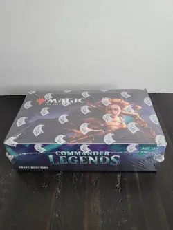 MTG COMMANDER LEGENDS DRAFT BOOSTER BOX SEALED English - Image 1