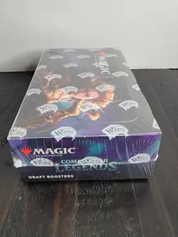 MTG COMMANDER LEGENDS DRAFT BOOSTER BOX SEALED English - Image 2