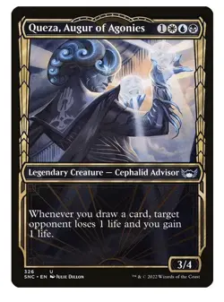 NM Var Queza, Augur of Agonies, MTG, Streets of New Capenna, Magic the Gathering - Image 1