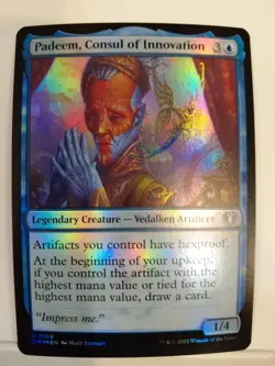 Padeem, Consul of Innovation Commander Masters Foil - Image 1