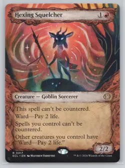 Hexing Squelcher (Showcase) R Lorwyn Eclipsed 317 NM - Image 1
