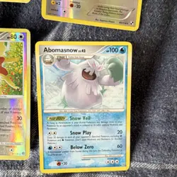 Pokemon TCG Holo & Regular Nintendo Card Lot 20 Cards Abomasnow Lopunny Rayquaza - Image 2