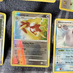 Pokemon TCG Holo & Regular Nintendo Card Lot 20 Cards Abomasnow Lopunny Rayquaza - Image 3